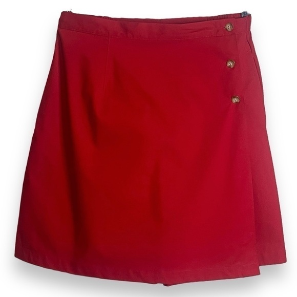 Karen Scott Sports Red Shorts Skort, Women's Size 10 - Picture 1 of 5